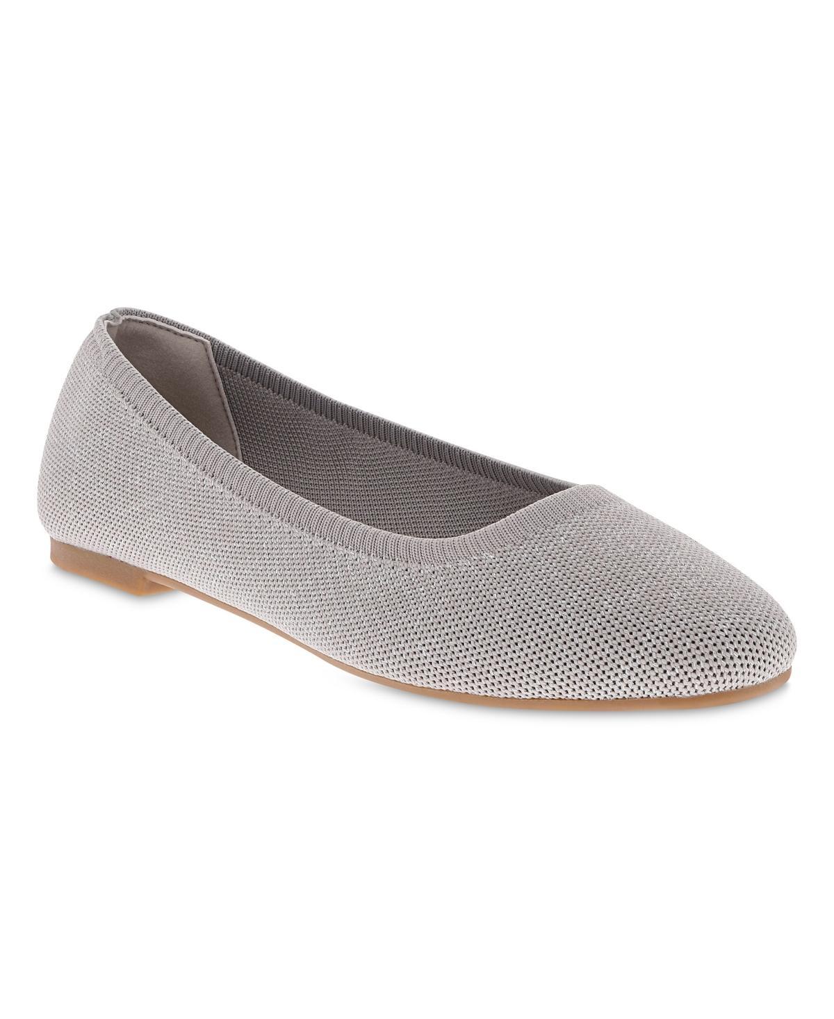 Mia Womens Brendy Knit Ballet Flats Product Image