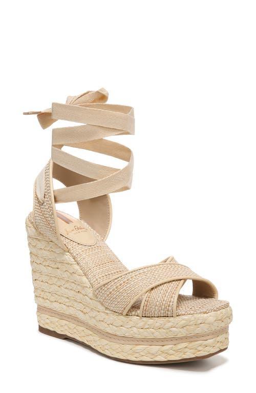 Sam Edelman Vaughn Ankle Wrap Espadrille Platform Wedge Sandal Product Image