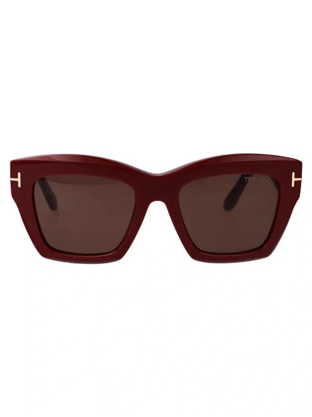 TOM FORD Ft1191/s Sunglasses In Red Product Image