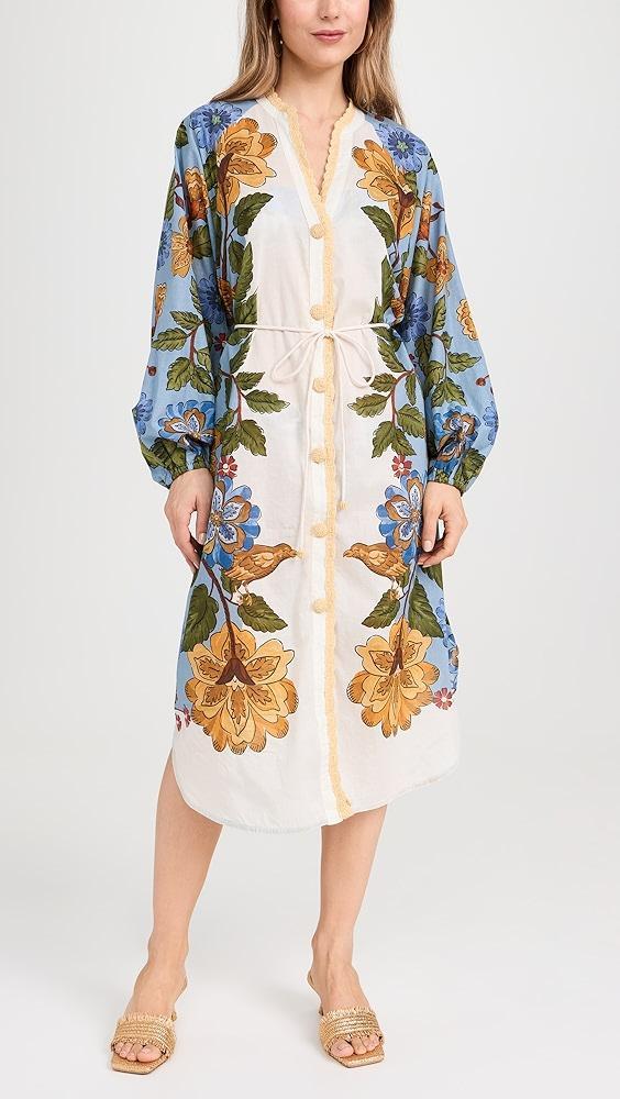 FARM Rio Garden Scarf Chemise | Shopbop Product Image