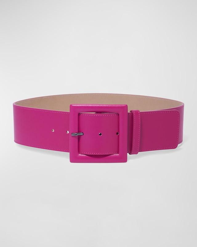 Womens Icon Large Square Buckle Belt Product Image