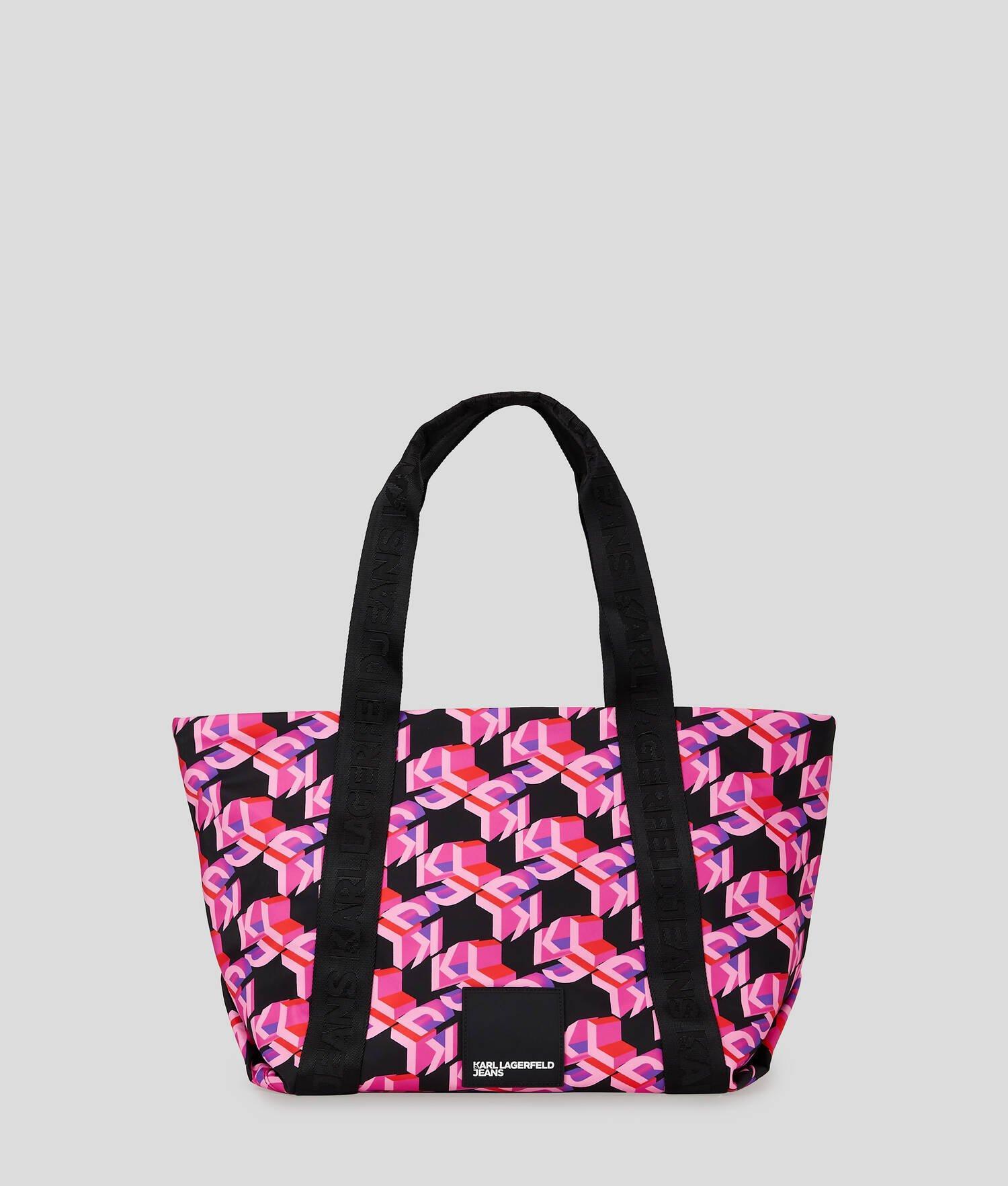 KLJ MONOGRAM URBAN NYLON TOTE BAG Product Image