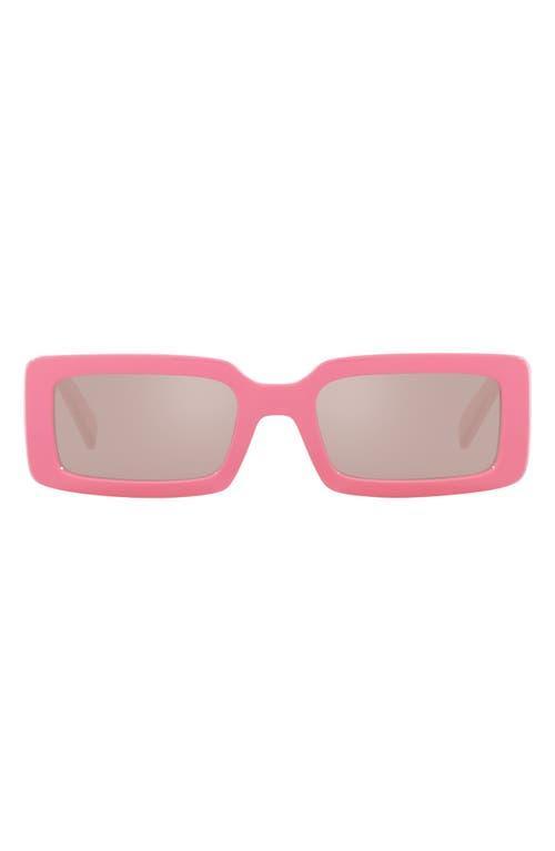 Womens 53MM Rectangular Sunglasses Product Image