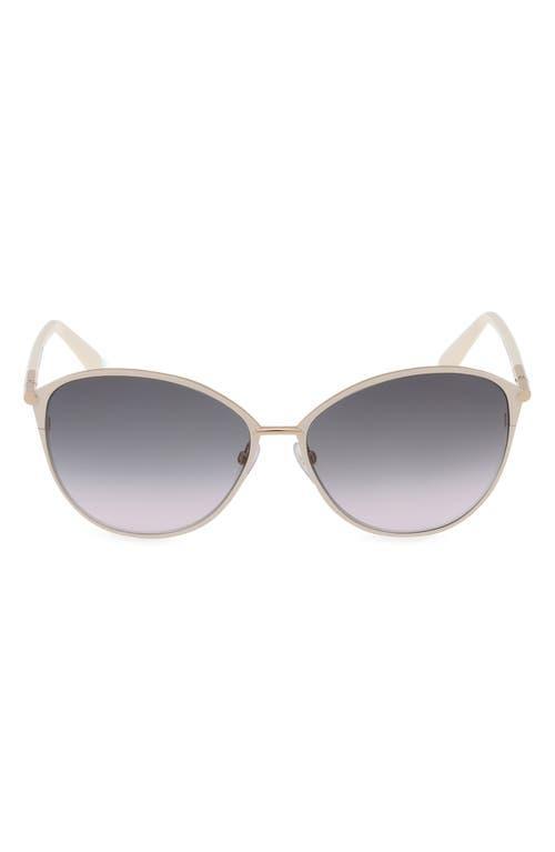 TOM FORD Penelope 59mm Gradient Round Sunglasses Product Image