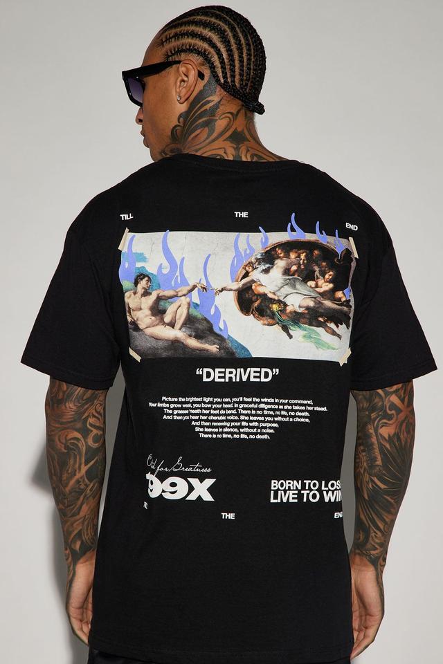 Derived Short Sleeve Tee - Black Product Image