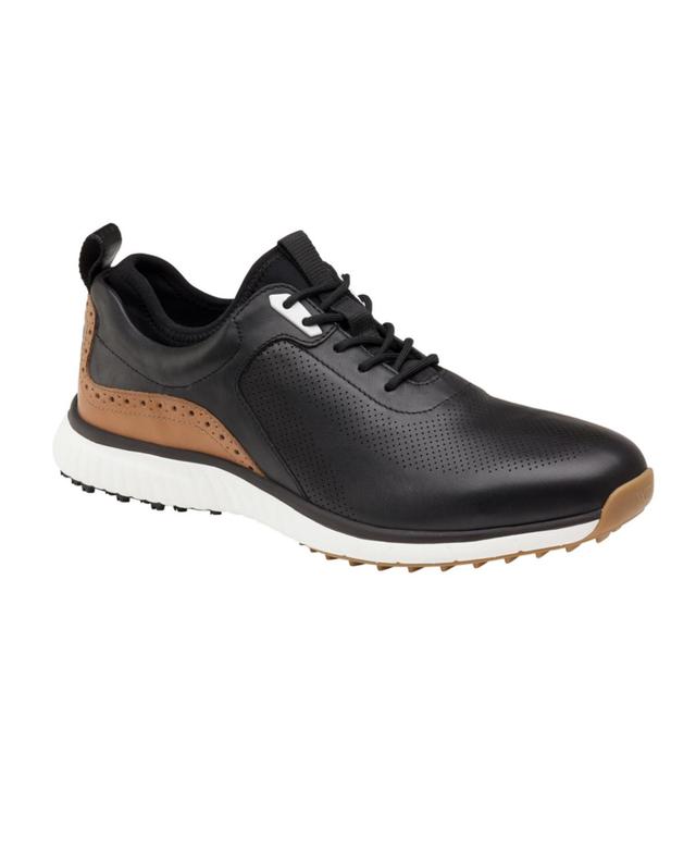 Johnston  Murphy Mens H1-Luxe Hybrid XC4 Waterproof Leather Golf Sneakers Product Image