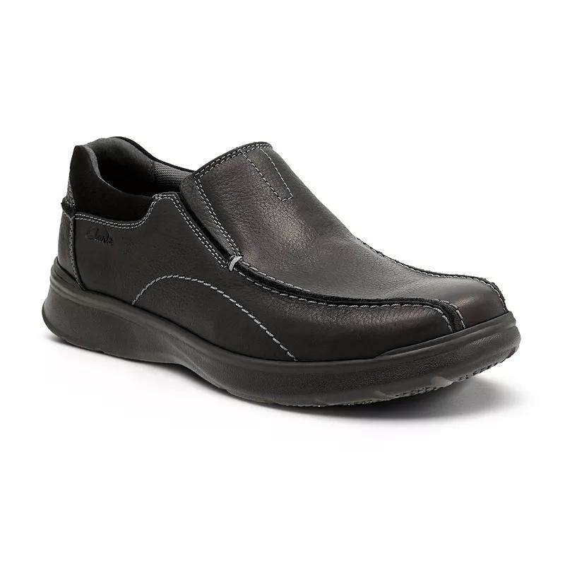 Clarks Cotrell Step Mens Loafers Black Product Image