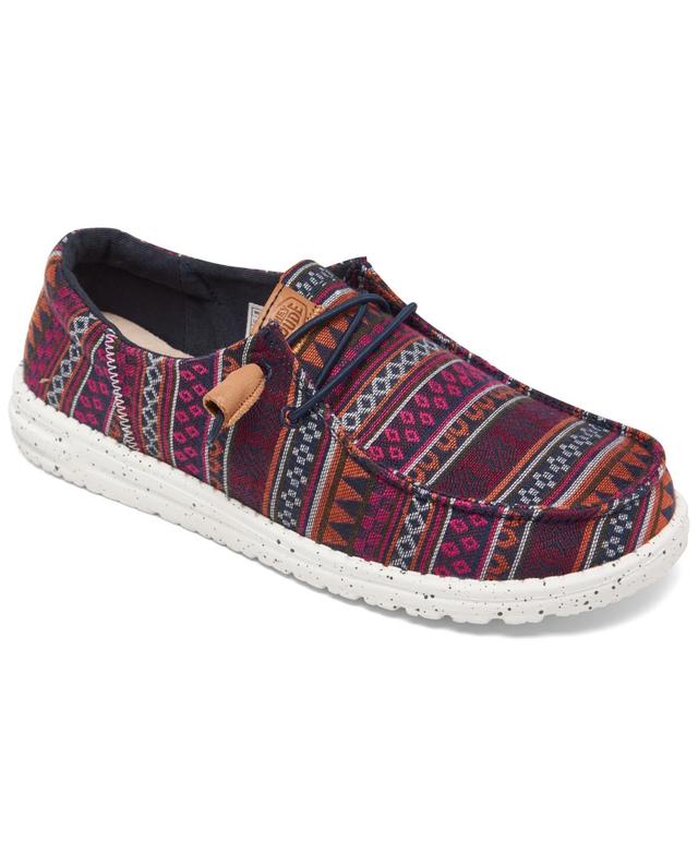 Hey Dude Womens Wendy Baja Slip-On Casual Moccasin Sneakers from Finish Line Product Image