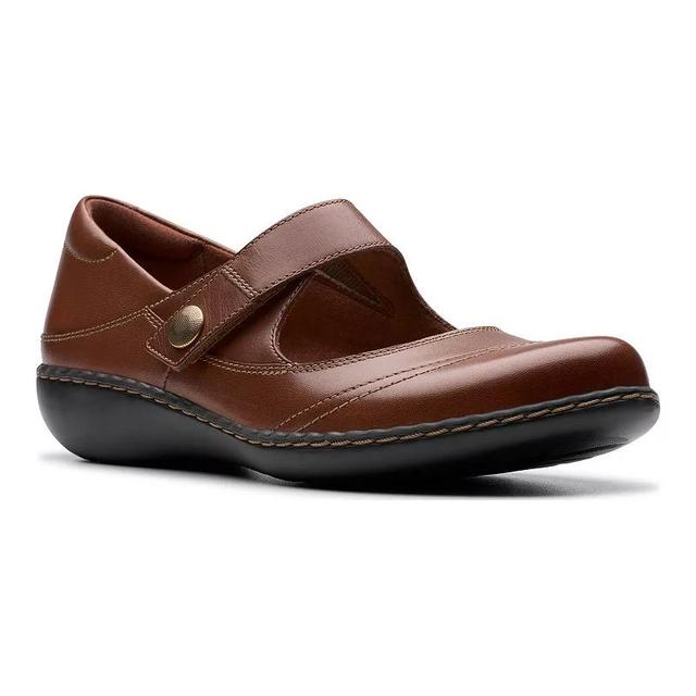 Clarks Ashland Elayne Womens Leather Mary Jane Shoes Product Image