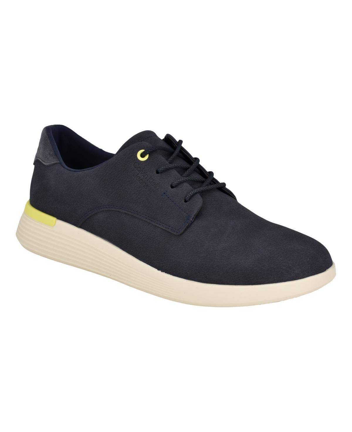 Calvin Klein Mens Gravin Round Toe Lace-Up Sneakers Product Image