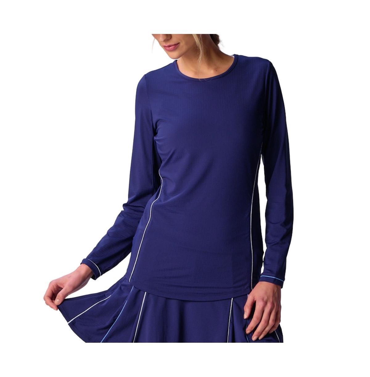 G Lifestyle Clothing Womens G Lifestyle Piping Long Sleeve Top Product Image