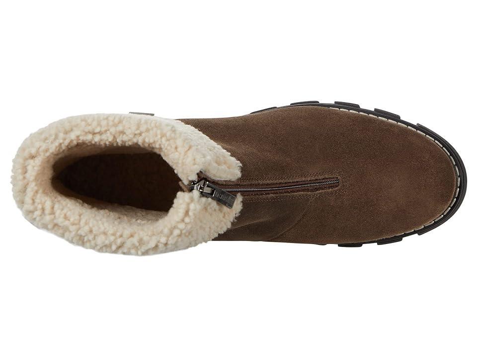 La Canadienne Abba (Stone Oiled Suede/Shearling) Women's Shoes Product Image