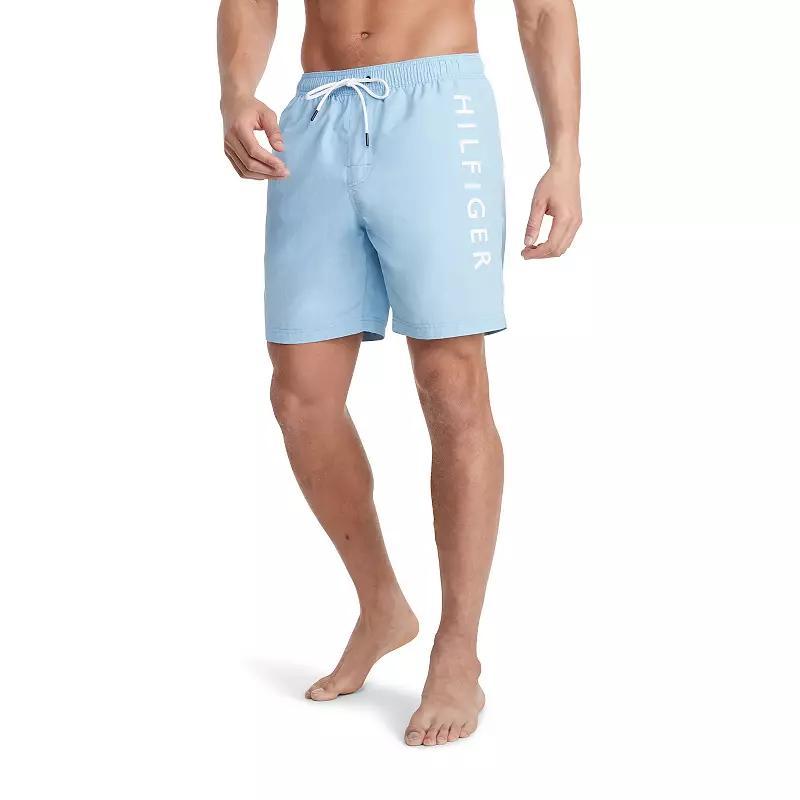 Mens Tommy Hilfiger Logo 7-inch Swim Trunks Product Image