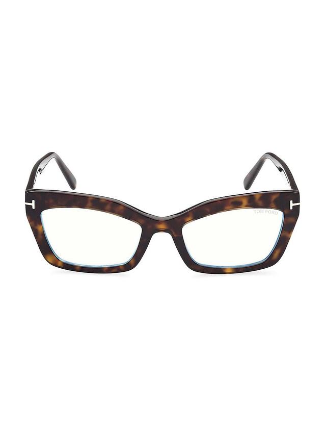 Womens 54MM Cat Eye Optical Glasses Product Image