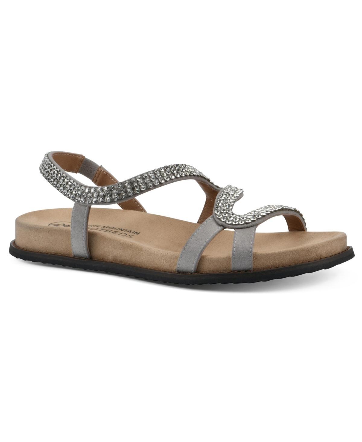 White Mountain Womens Majorette Footbed Flat Sandals Product Image