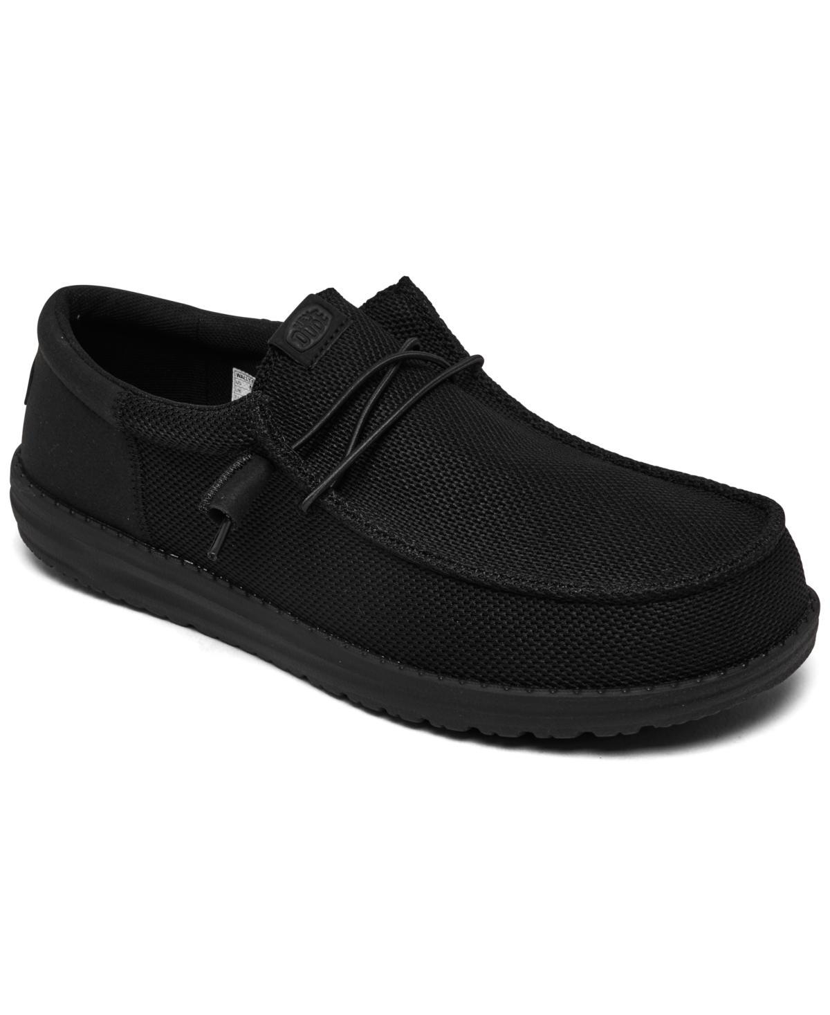 Hey Dude Mens Wally Funk Casual Moccasin Sneakers from Finish Line Product Image