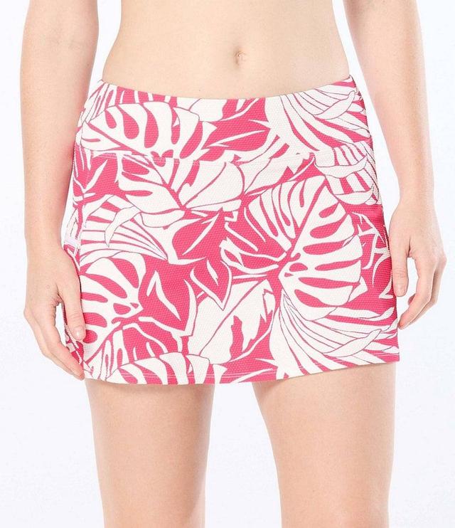 Beach House Emma Printed High Waist Zip Pocket Skort Swim Bottom Product Image