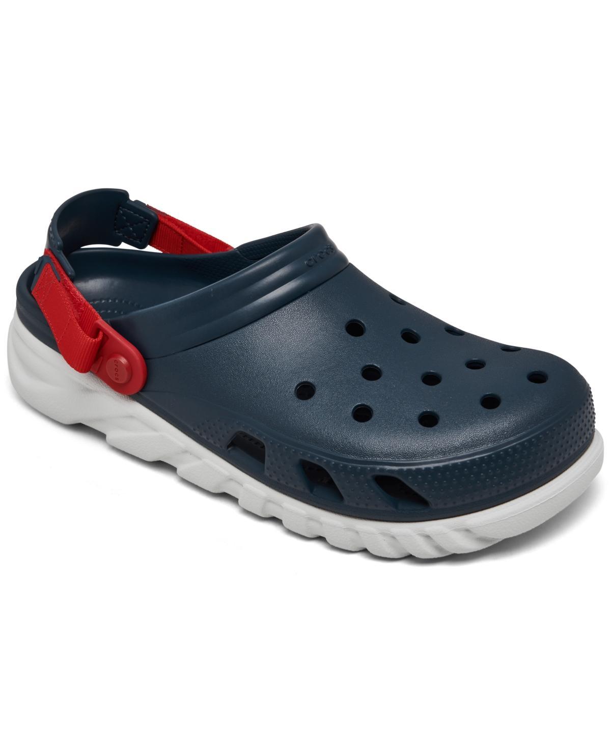 Crocs Mens Duet Max Clogs from Finish Line - Navy Product Image