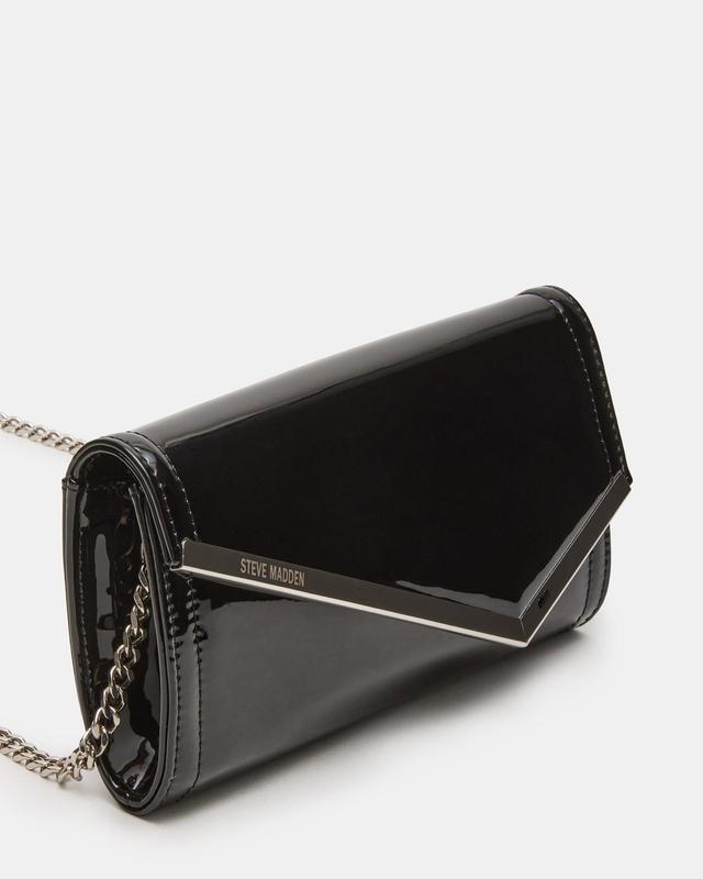 CLUTCHD BAG BLACK PATENT Female Product Image