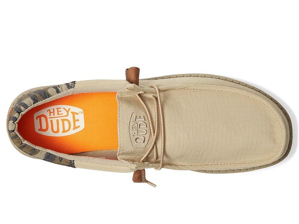 HEYDUDE Mens Wally - Shoes Beige/Brown Product Image