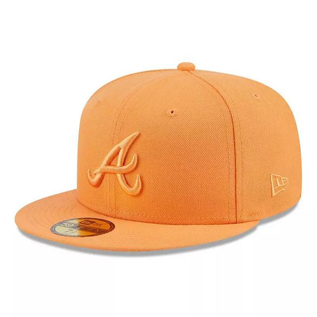 Mens New Era Atlanta Braves Spring Color 59FIFTY Fitted Hat Product Image