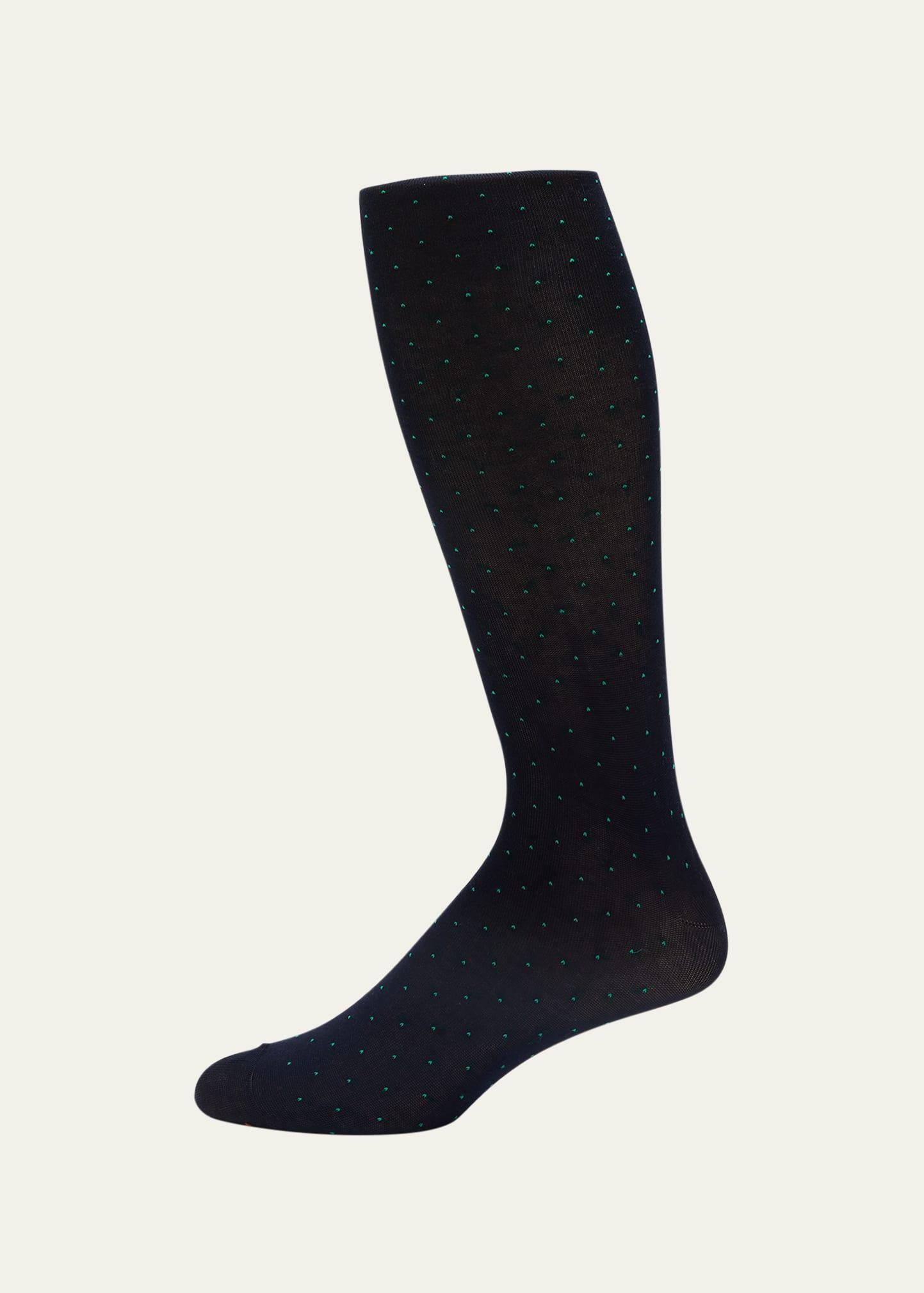 Mens Gadsbury Pindot Crew Socks Product Image