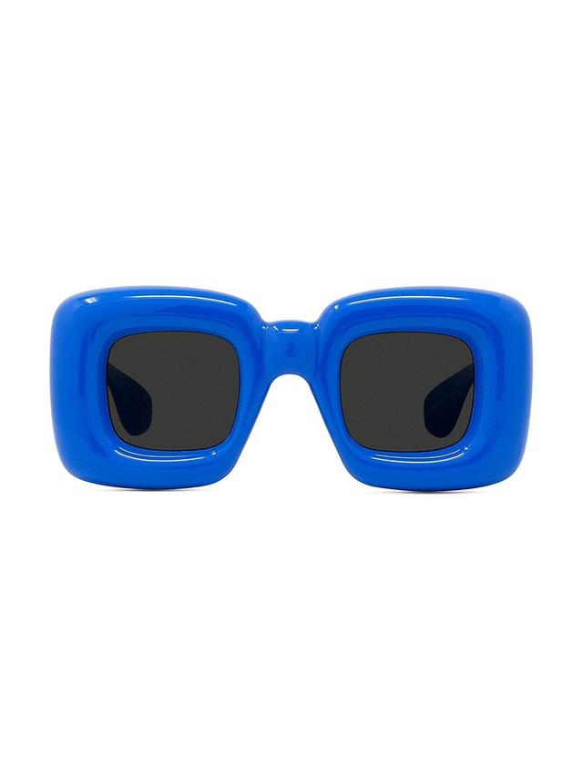 Mens Square 55MM Acetate Sunglasses Product Image