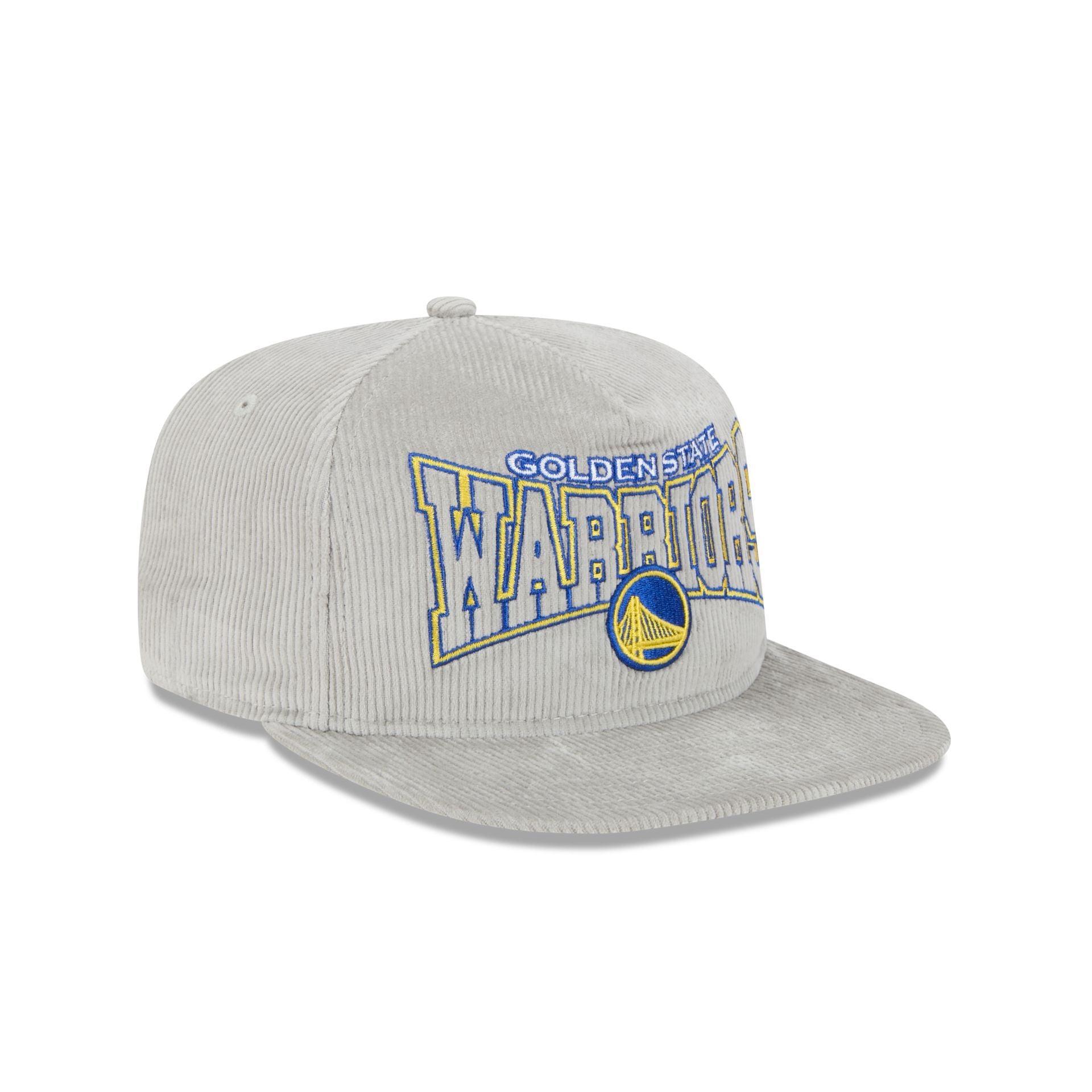 Golden State Warriors Gray Cord Golfer Hat Male Product Image