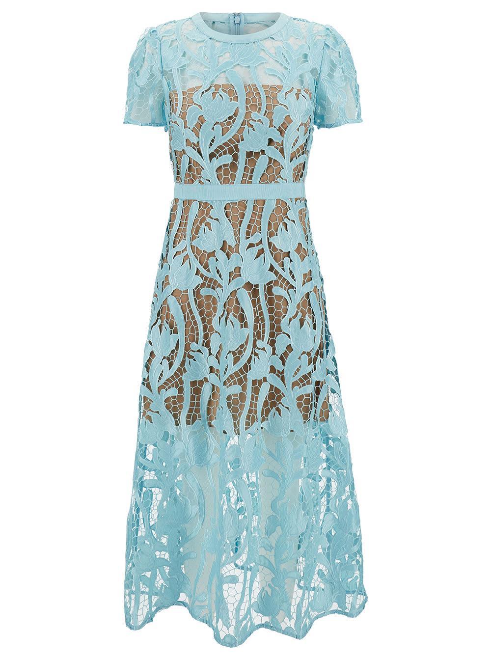 Dress In Light Blue Product Image