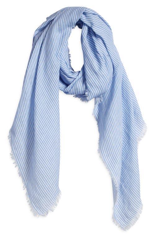 Womens Astra Striped Cotton Scarf Product Image