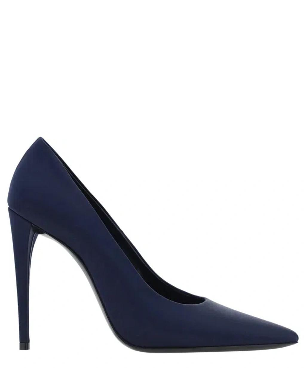 SAINT LAURENT Monceau Pumps In Blue Product Image