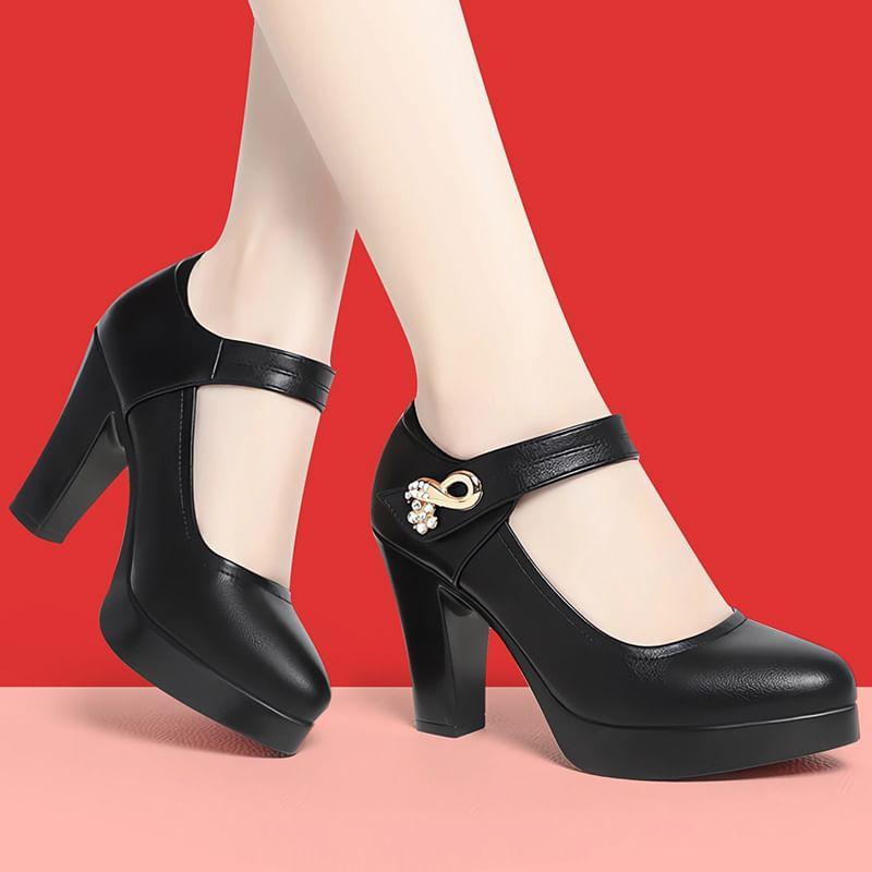 Platform Mary Jane Pumps product image