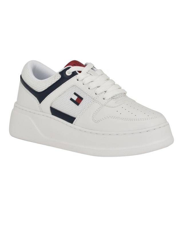 Tommy Hilfiger Womens Gaebi Lace-Up Fashion Sneakers Product Image