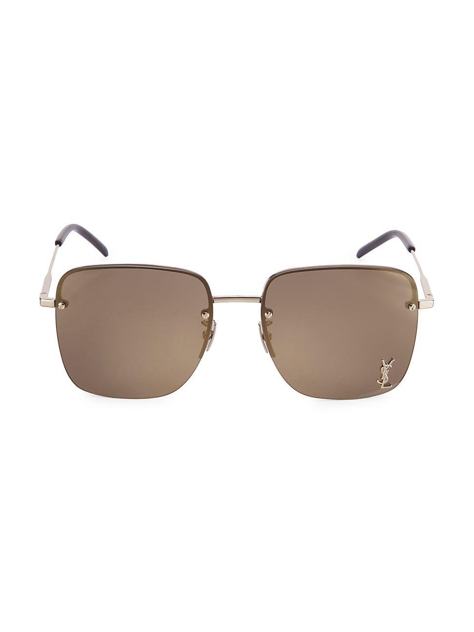 Saint Laurent Square Sunglasses, 58mm Product Image