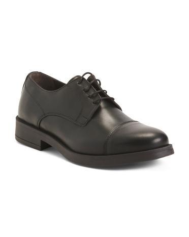 Leather Lace Up Oxfords for Men Product Image