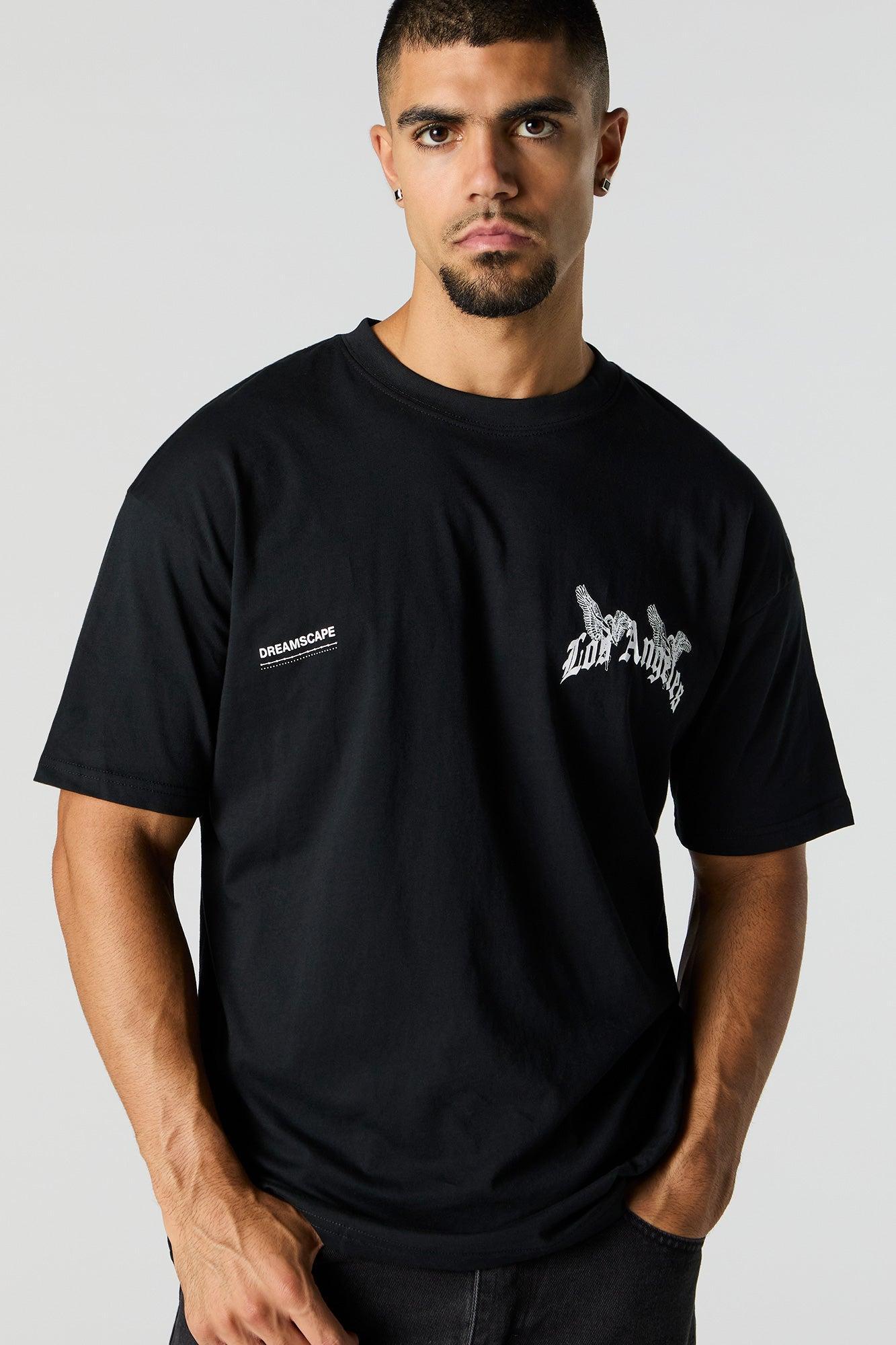 Los Angeles Dreams Graphic T-Shirt Male Product Image