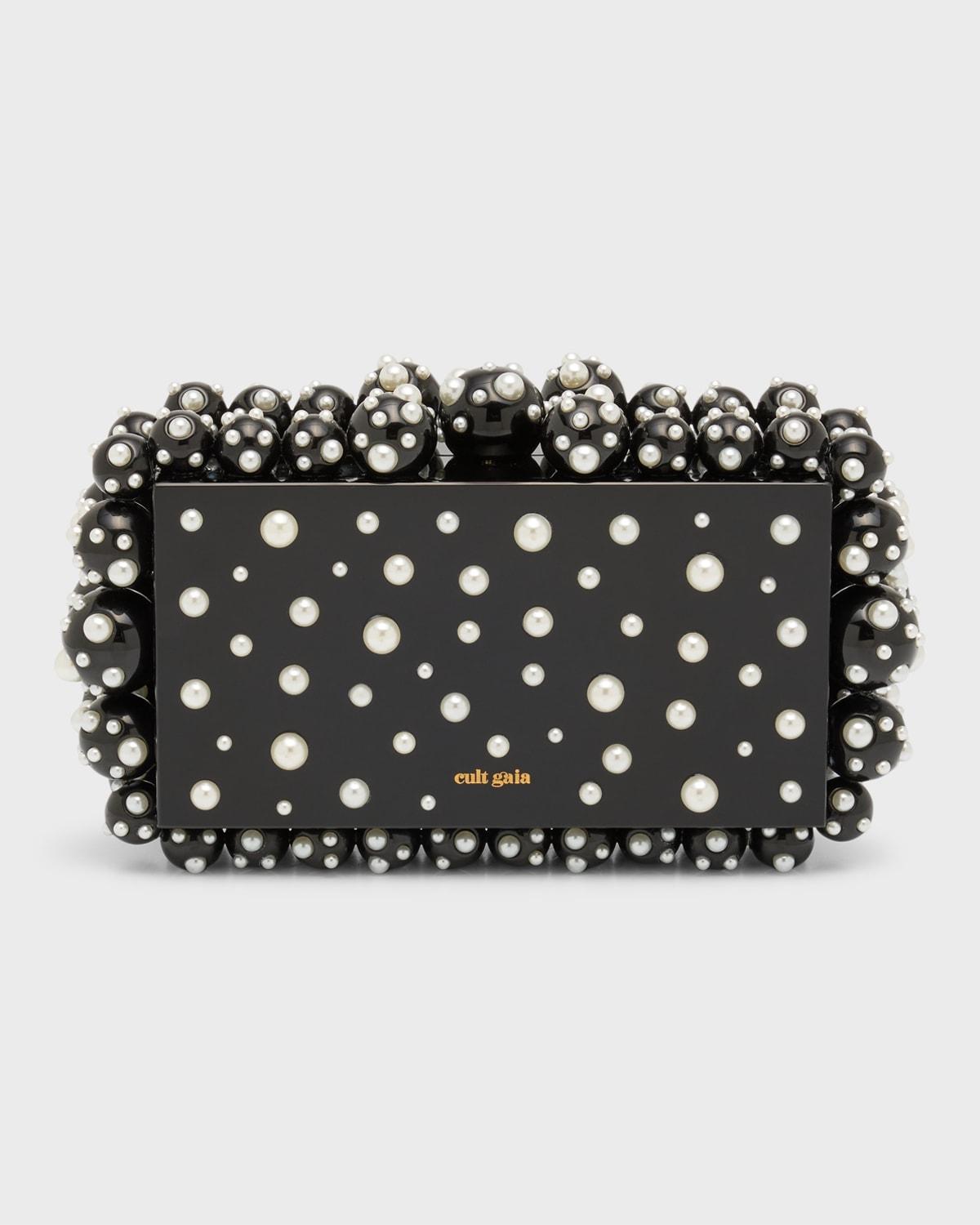 Eos Clear Embellished Clutch Bag Product Image