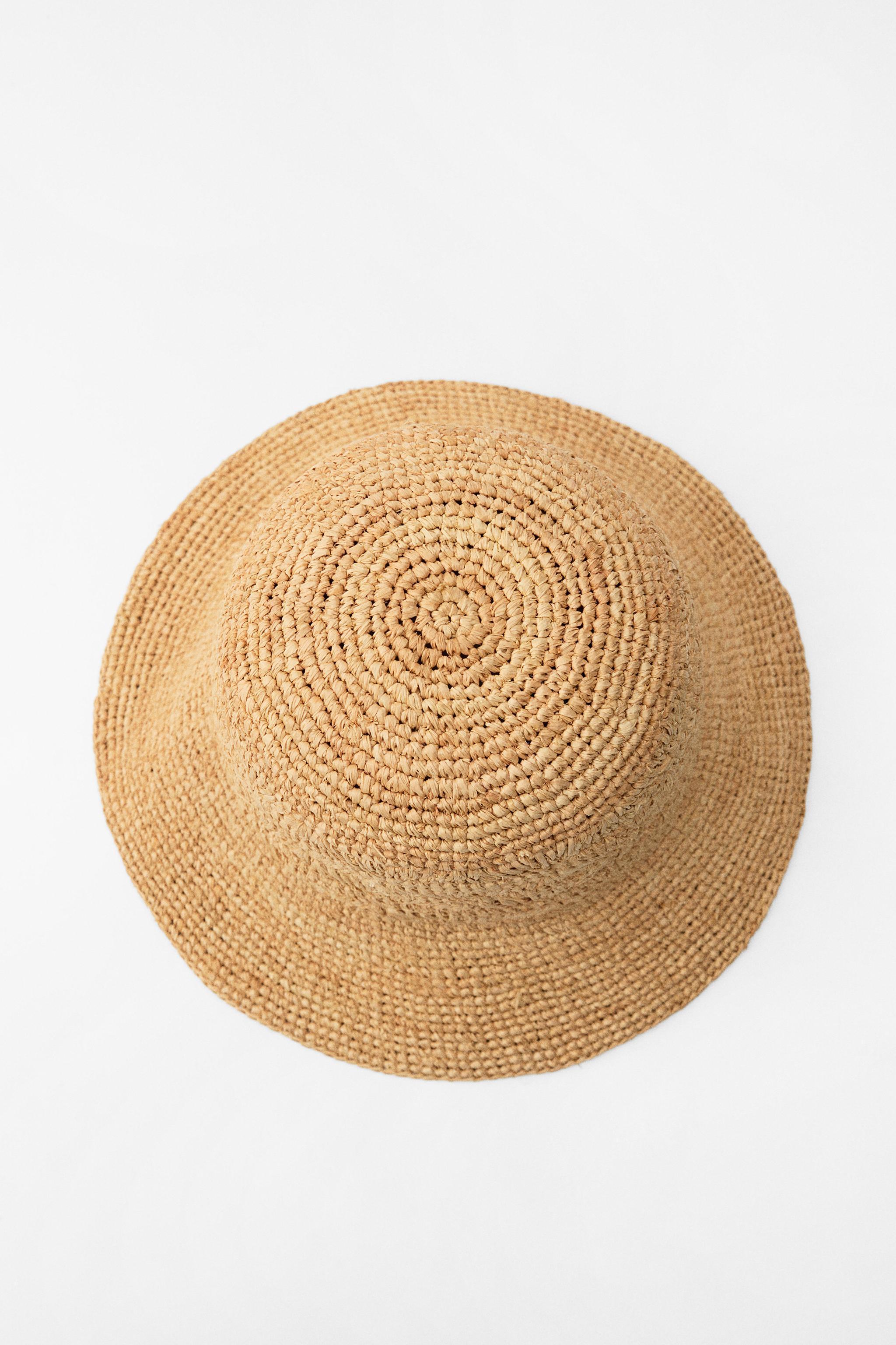 WOVEN RAFFIA HAT Product Image