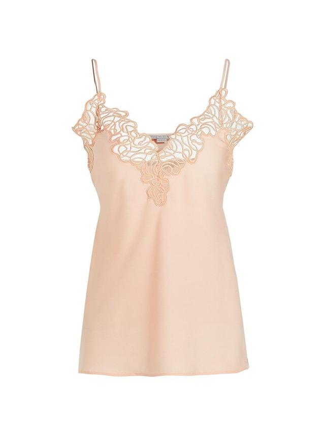 Womens Lace Slim Cami Top Product Image