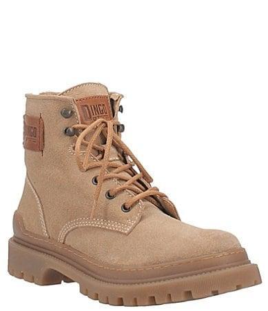 Dingo Mens High Country Suede Lug Sole Boots Product Image