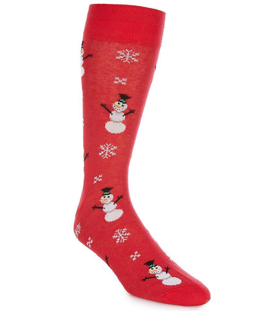 Cremieux Snowman Crew Dress Socks Product Image