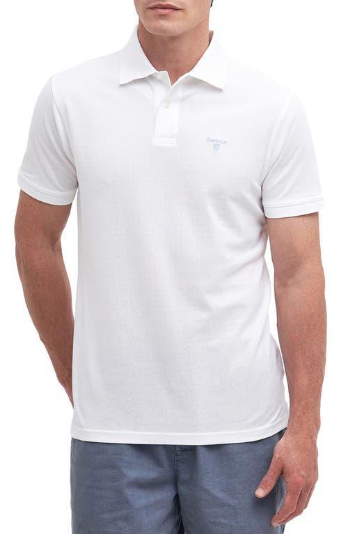 Barbour Sports Solid Cotton Piqu Polo Product Image