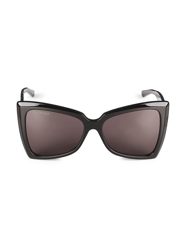 Womens Tip 57MM Butterfly Sunglasses Product Image