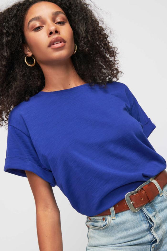 Jade Top - Cobalt Product Image