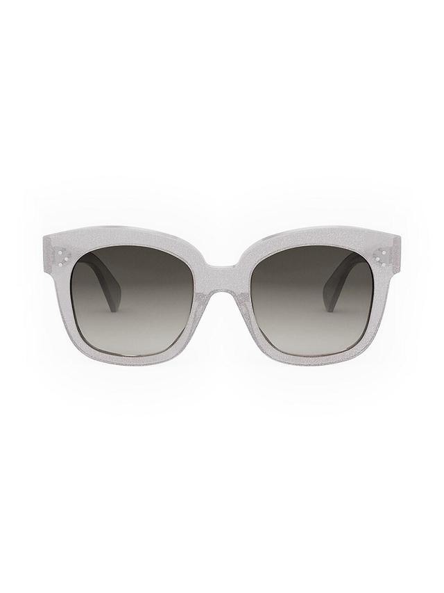 Womens 54MM Square Cat Eye Sunglasses Product Image