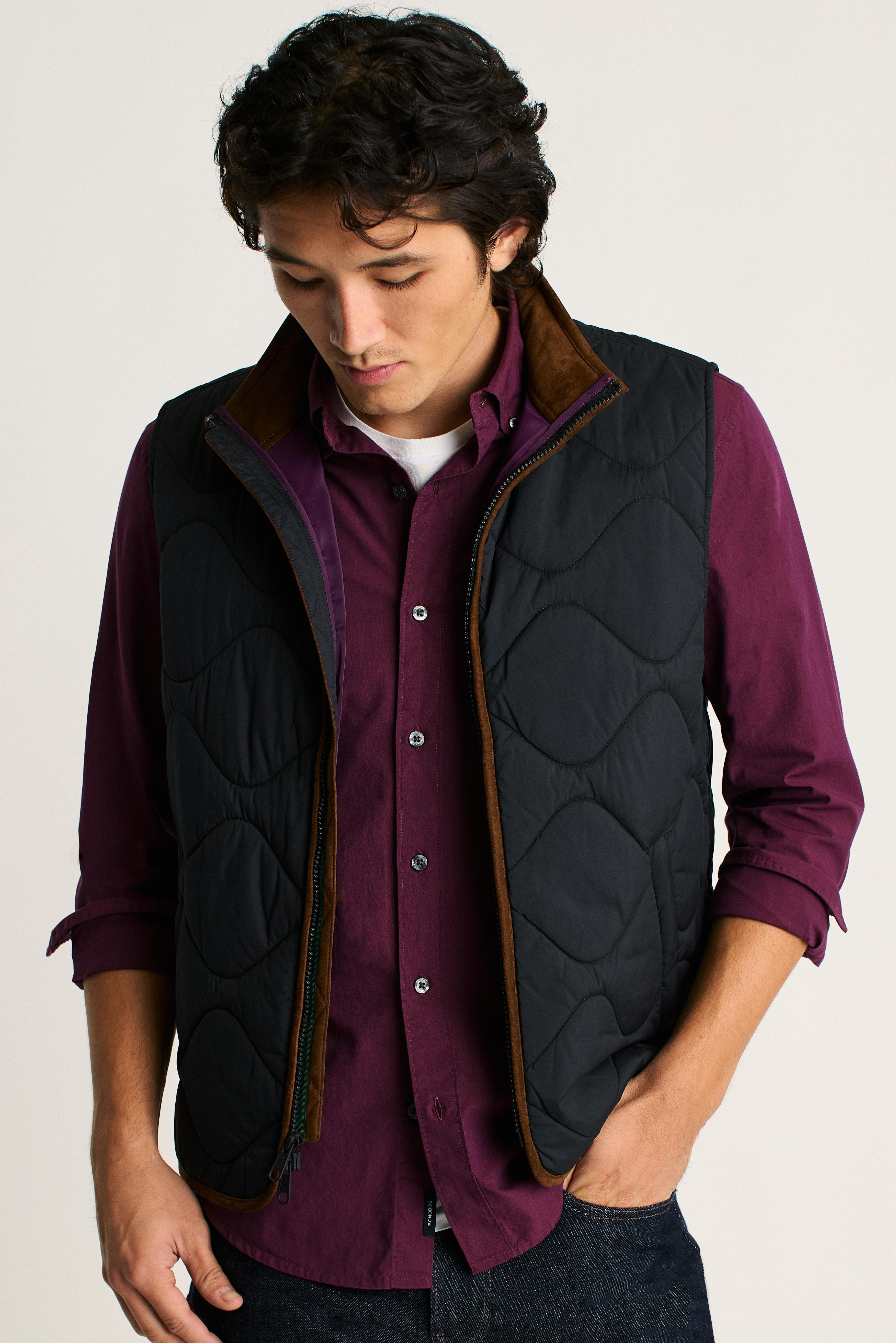 The Quilted Nylon Vest Product Image