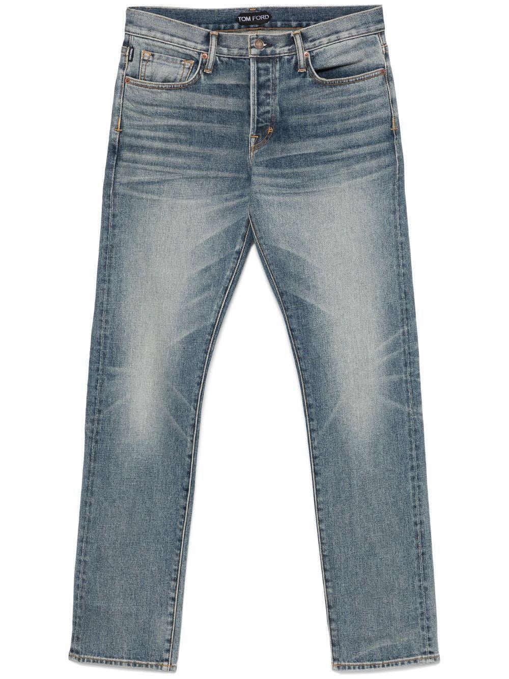 TOM FORD Slim-cut Jeans In Blue Product Image