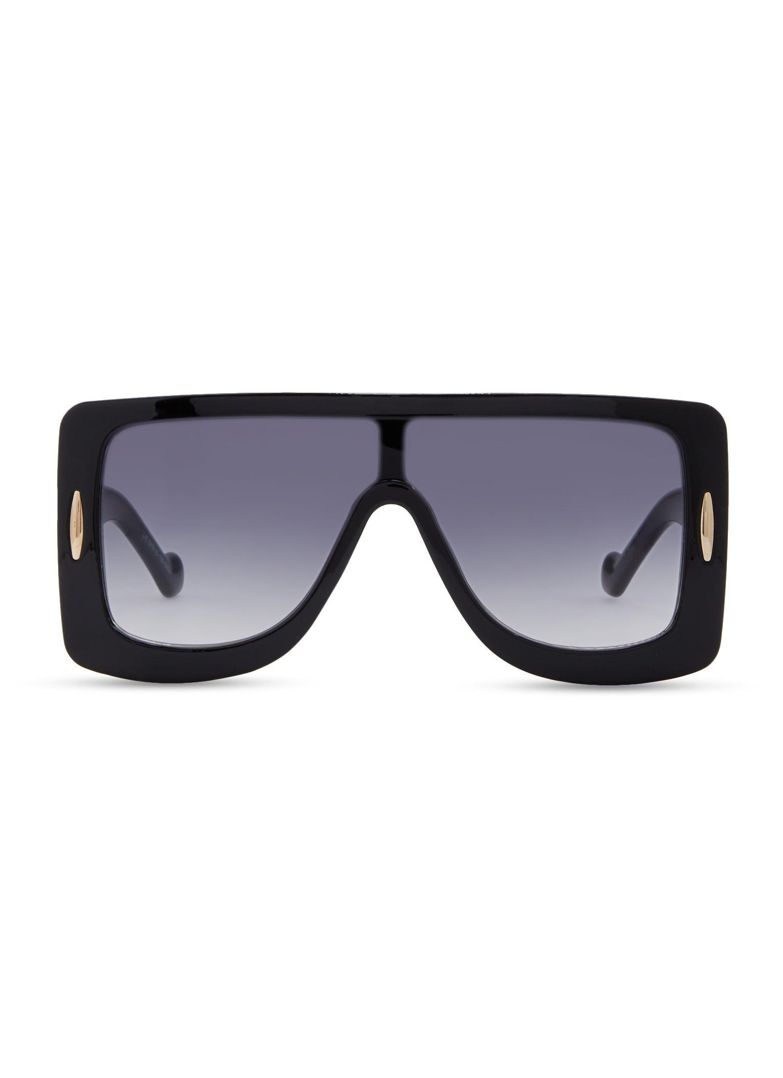 Oversized Frame Shield Sunglasses Female Product Image