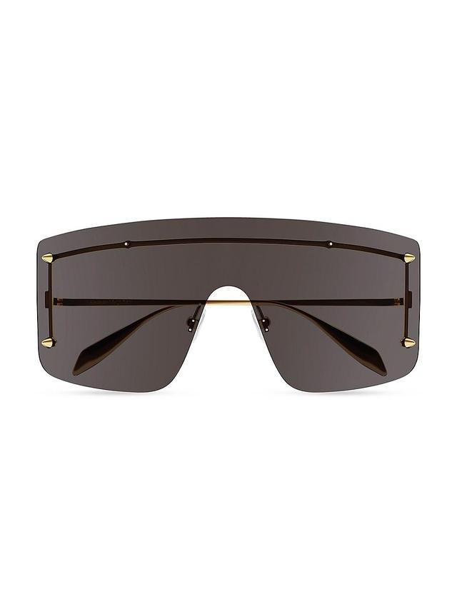 Mens Spike Studs 99MM Mask Metal Sunglasses Product Image