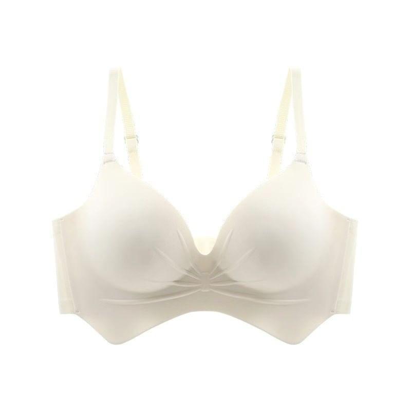 Plain Seamless Push-Up Bra Product Image